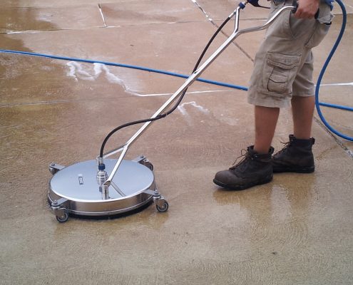 pressure washing
