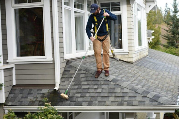 roof cleaning